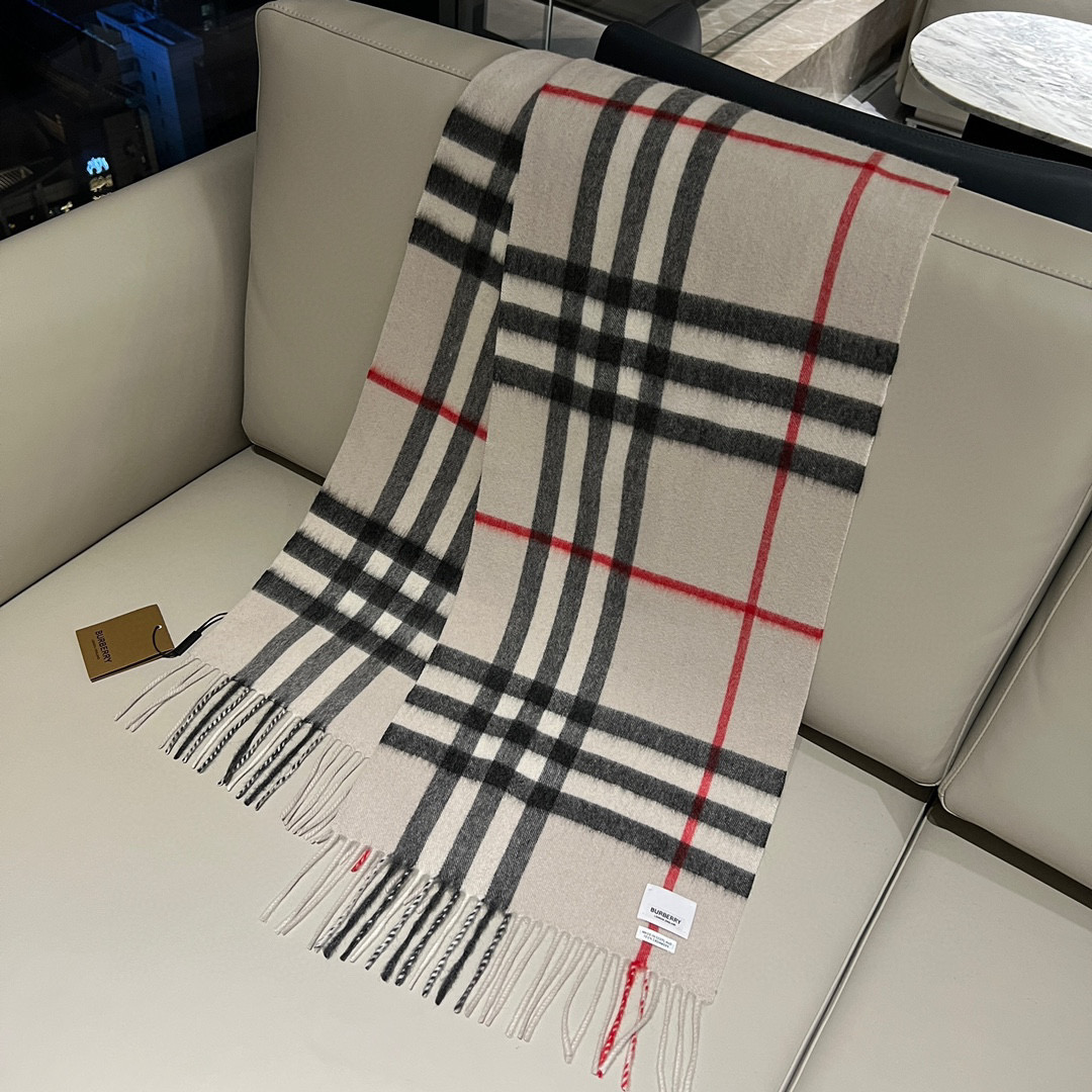 버버리 Burberry 캐시미어 케이프 168*30cm