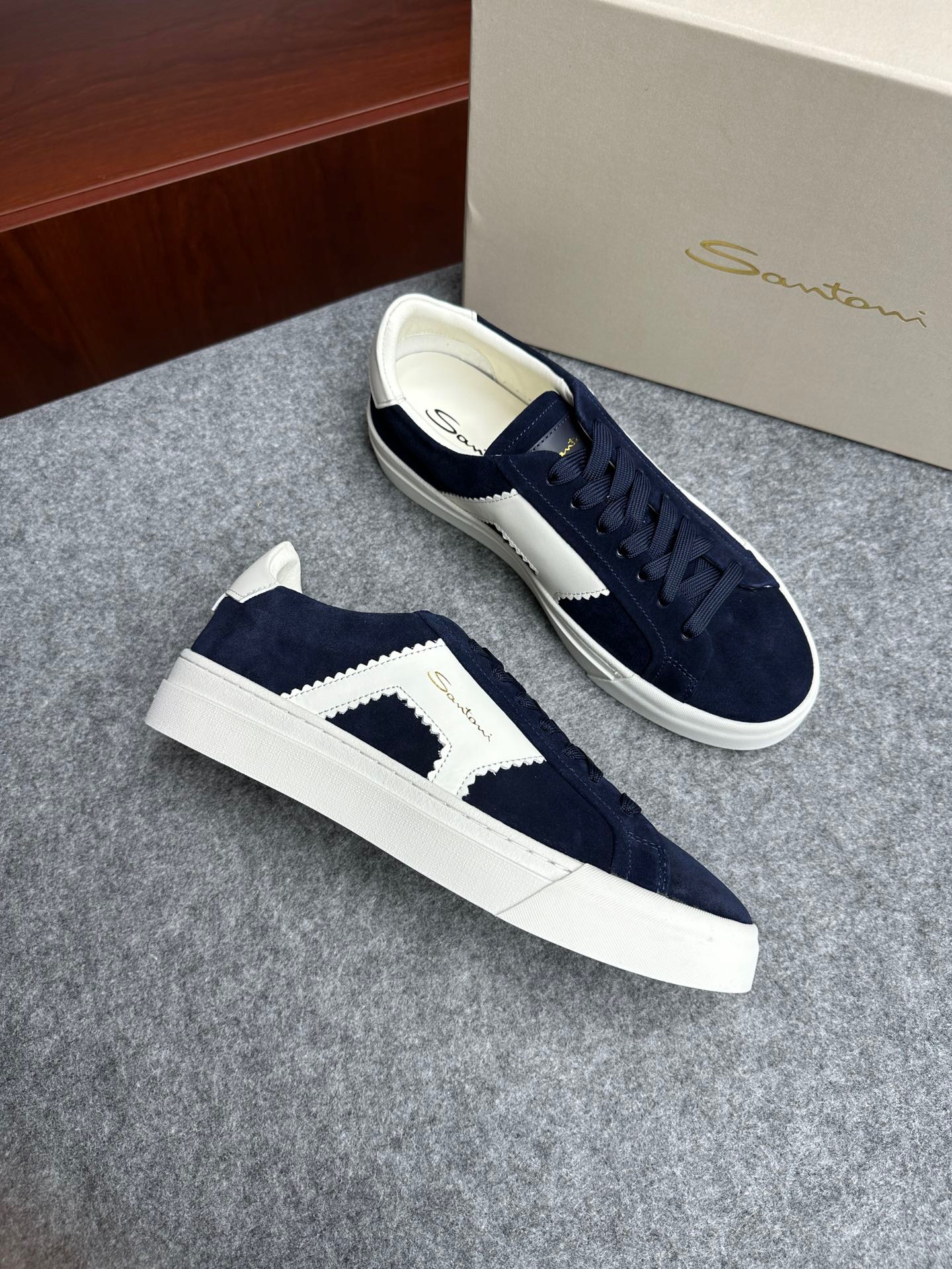 santoni 스니커즈