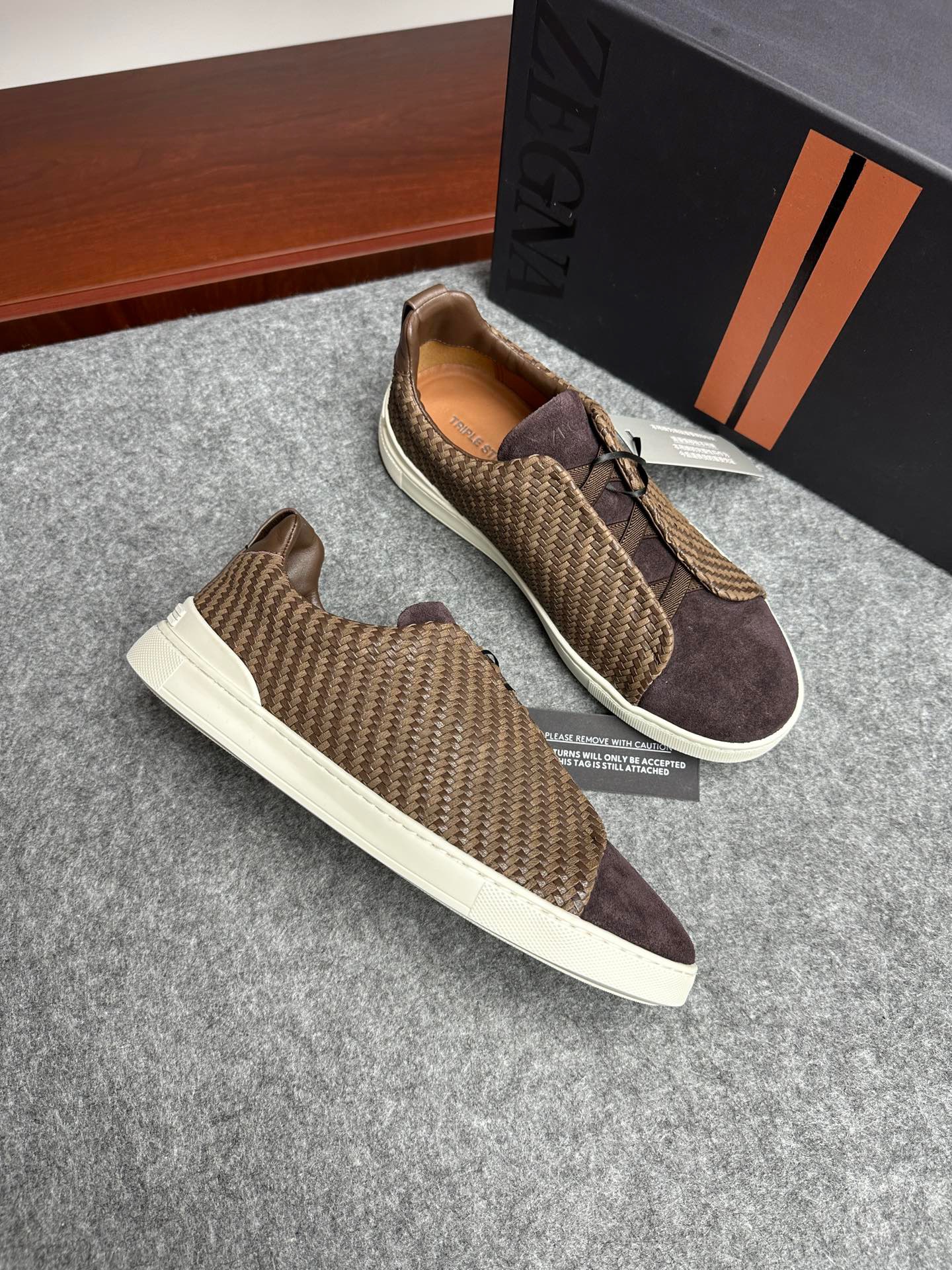 제냐 Zegna 스니커즈