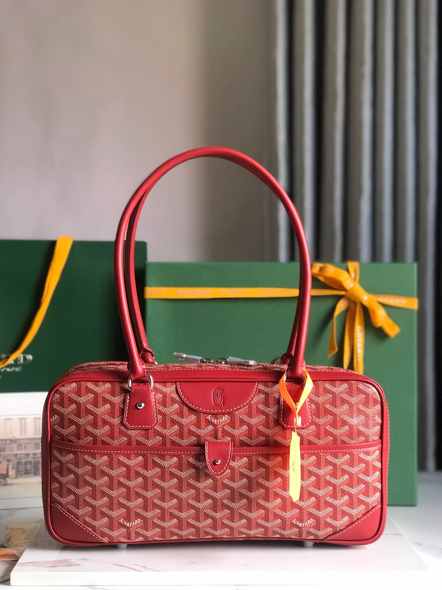 고야드 Goyard 탑 핸들백 34CM