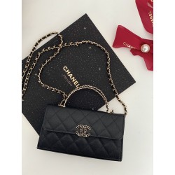 샤넬 CHANEL AP3242 23P KELLY 체인 달린 미니백  & 골드 메탈 18CM