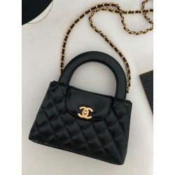 샤넬 CHANEL AP3435 23K 클래식 체인 달린 미니백 & 골드 코랄 19CM