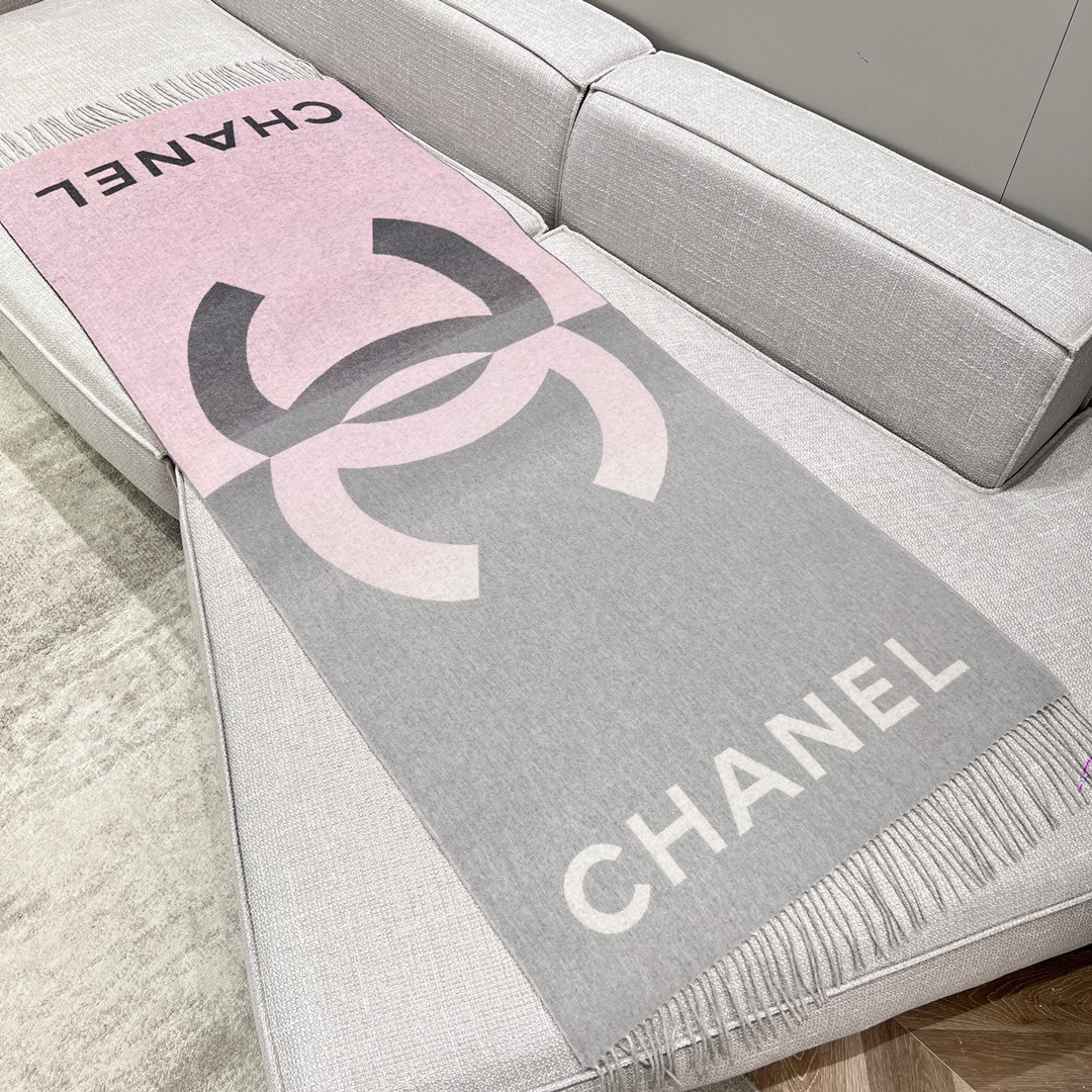 샤넬 CHANEL 스카프 194x70cm