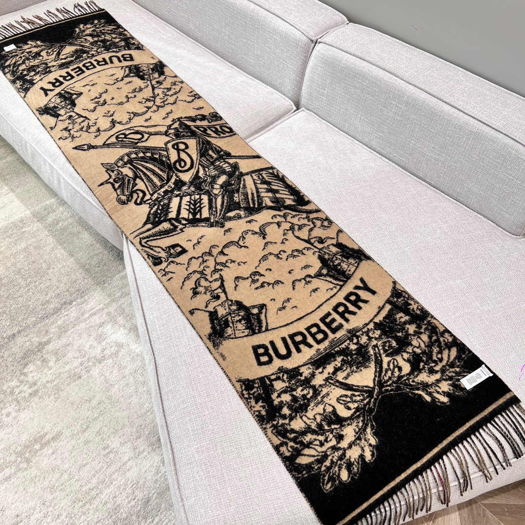 버버리 Burberry 캐시미어 케이프 210*50cm