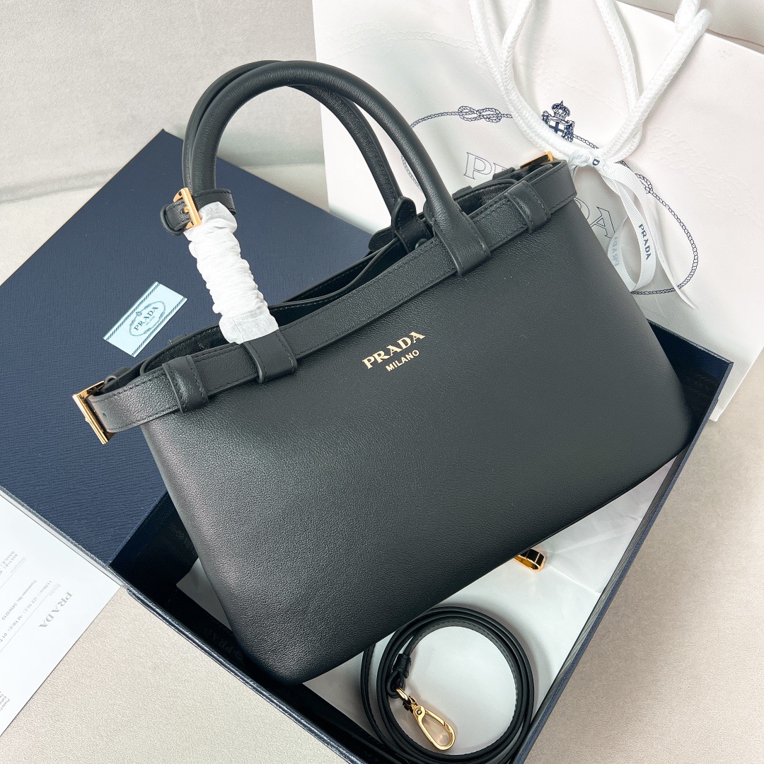 프라다 Prada 1BA418 탑 핸들백 28CM