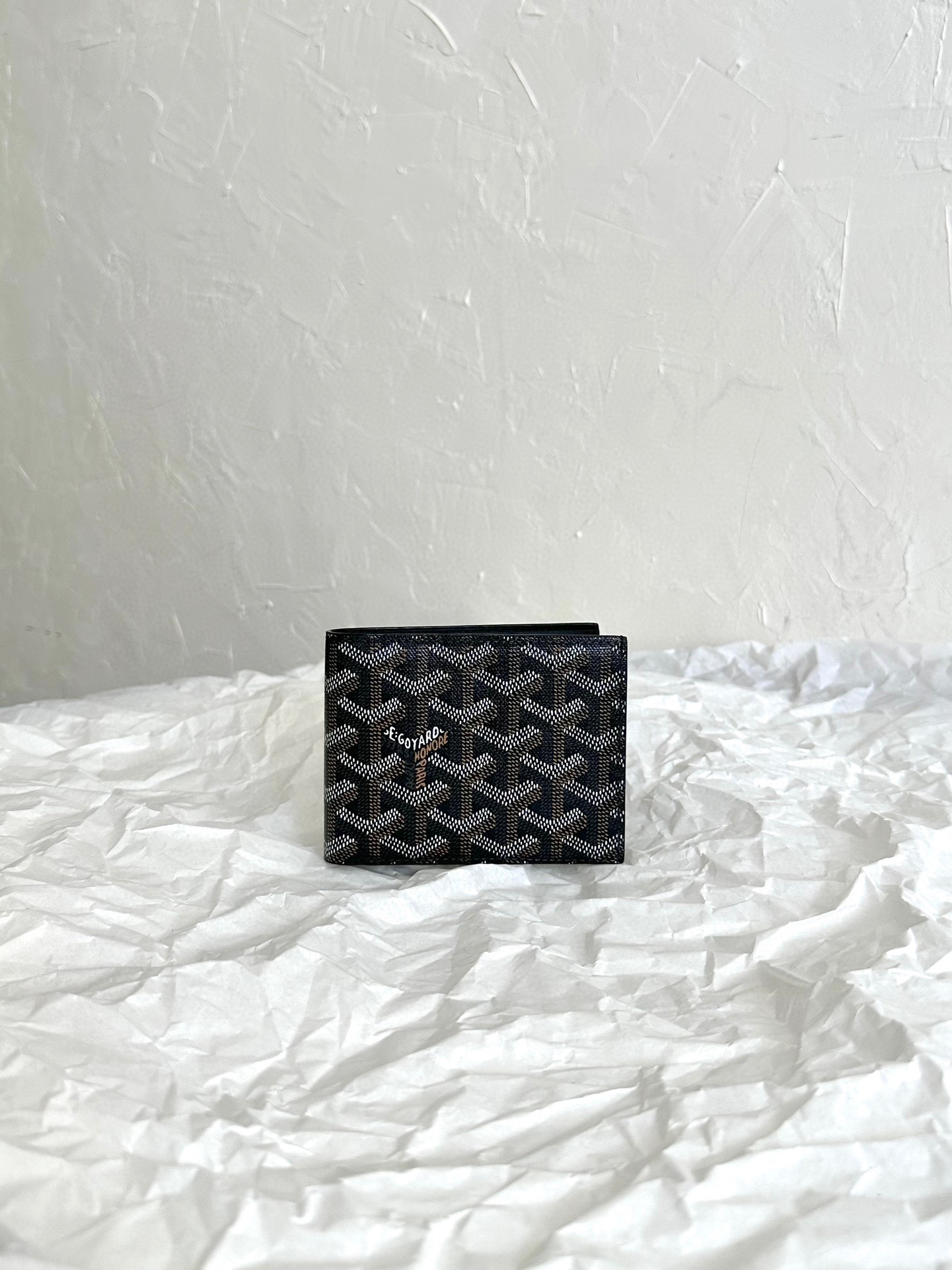 고야드 Goyard 6101 단지갑  블랙  black