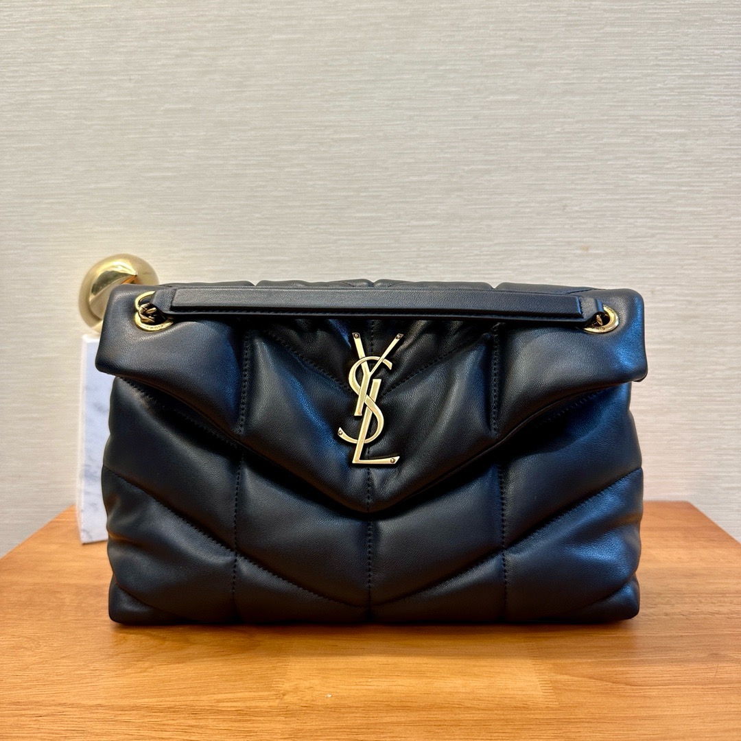 생로랑 Saint laurent/YSL 577476 퀼티드 램스킨 퍼퍼 스몰 체인백 29CM