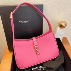 생로랑 Saint laurent/YSL 657228 Le 5 A 7 스무스 레더 브론즈 모노그램 르 5 아 7 호보백 23CM