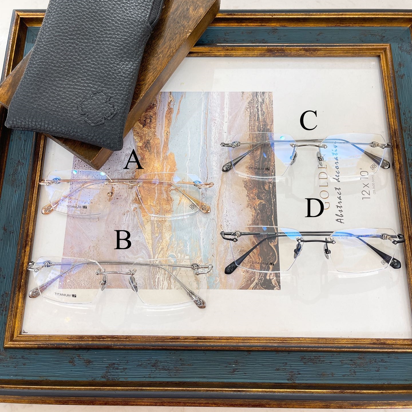 크롬하츠 Chrome Hearts CH5806 56口17-148