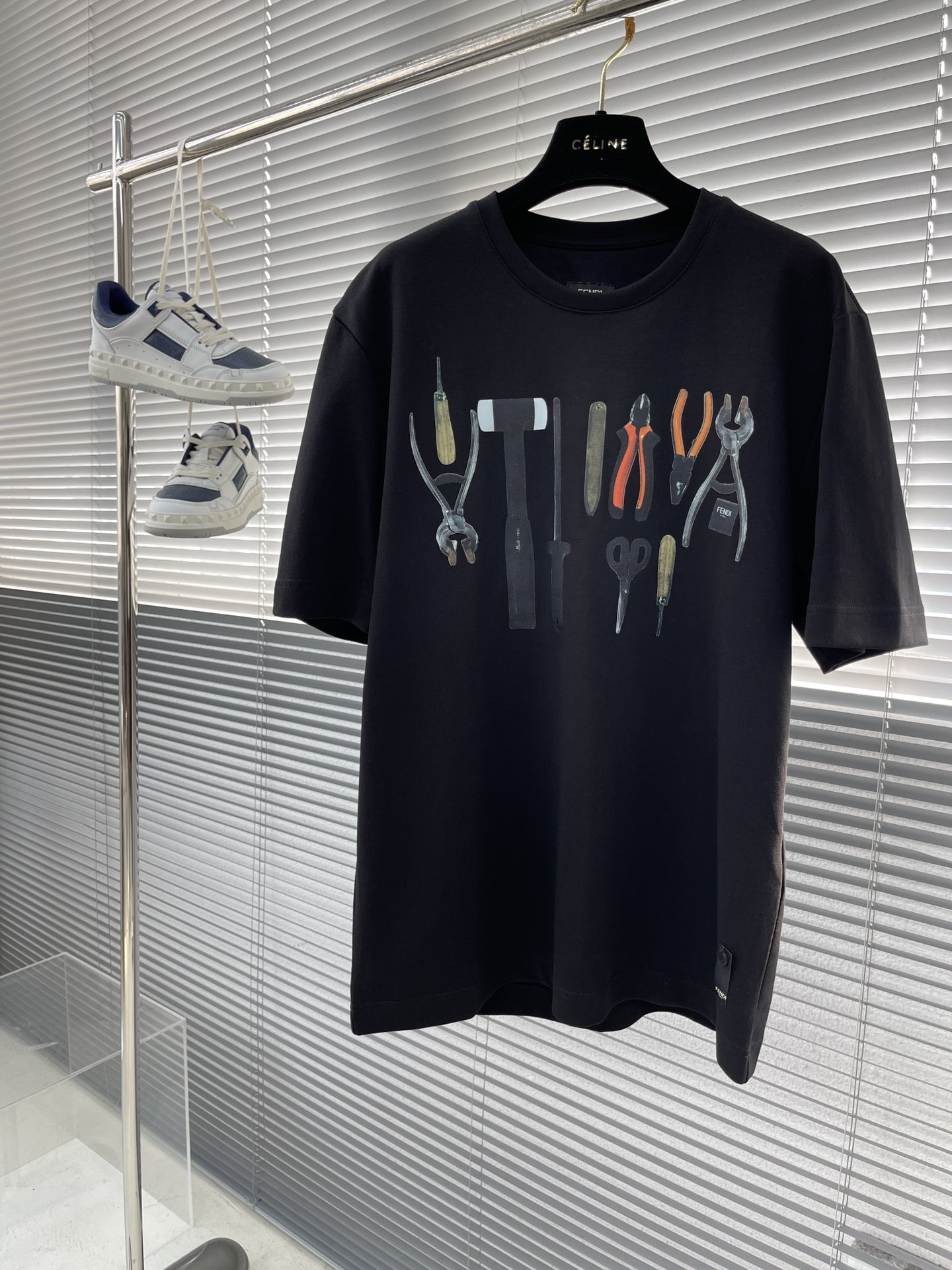 펜디 FENDI 반팔 티셔츠