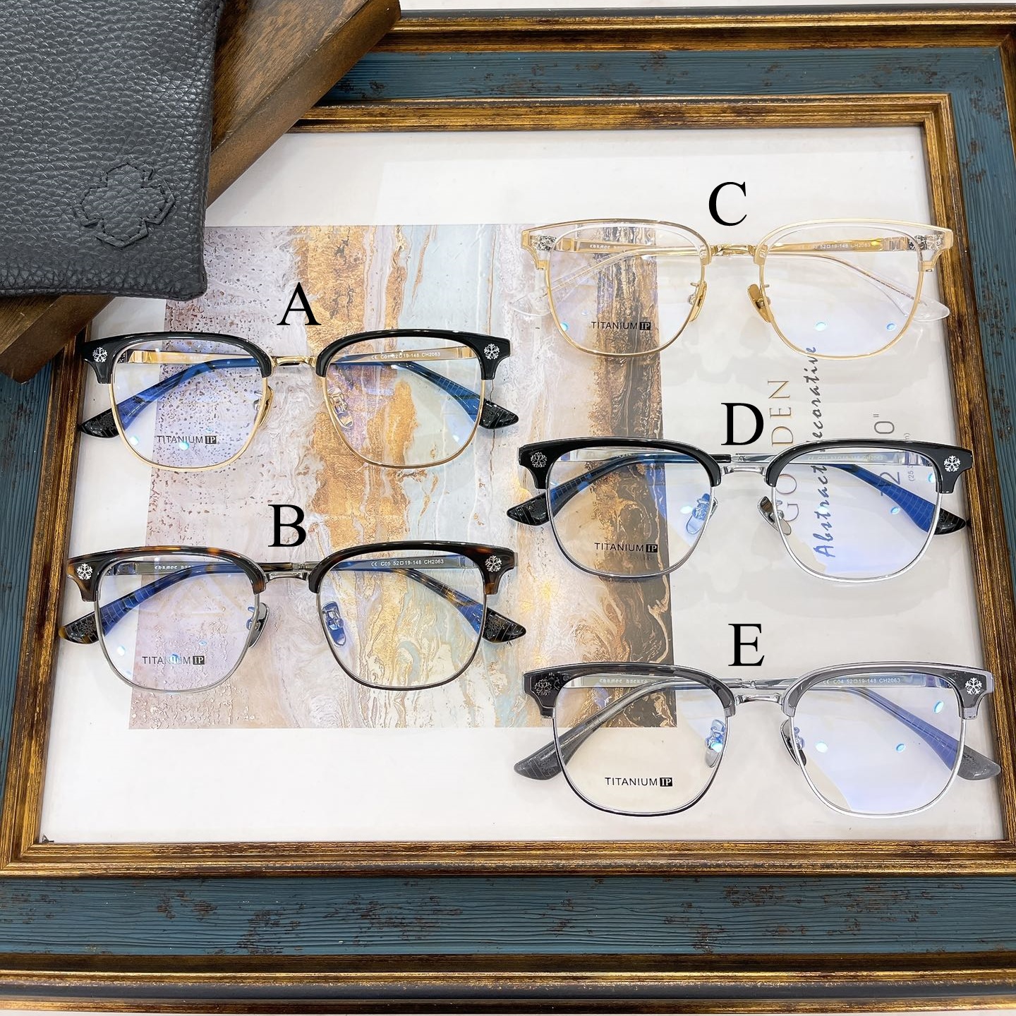 크롬하츠 Chrome Hearts CH2063 52口19-148