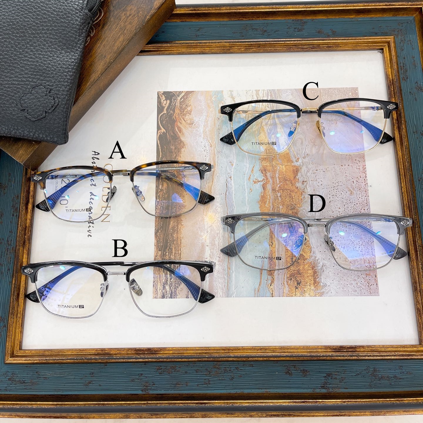 크롬하츠 Chrome Hearts CH2068 53口17-148