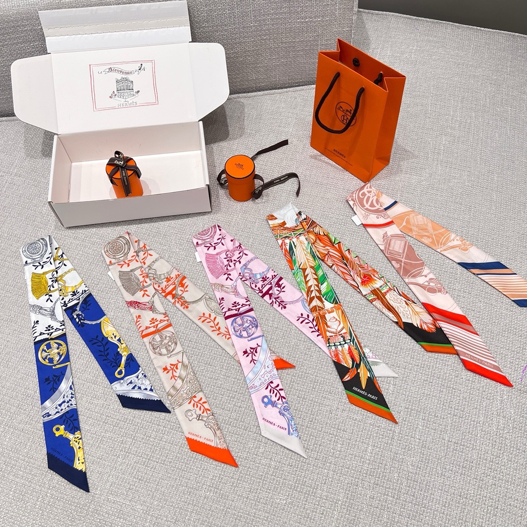 에르메스 Hermes twilly 실크 86×5CM