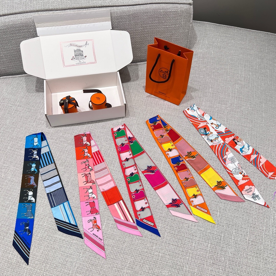 에르메스 Hermes twilly 실크 86×5CM