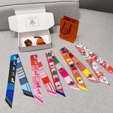 에르메스 Hermes twilly 실크 86×5CM