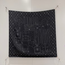 샤넬 CHANEL 스카프 90×90CM