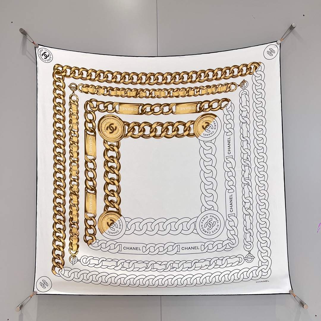 샤넬 CHANEL 스카프 90×90CM