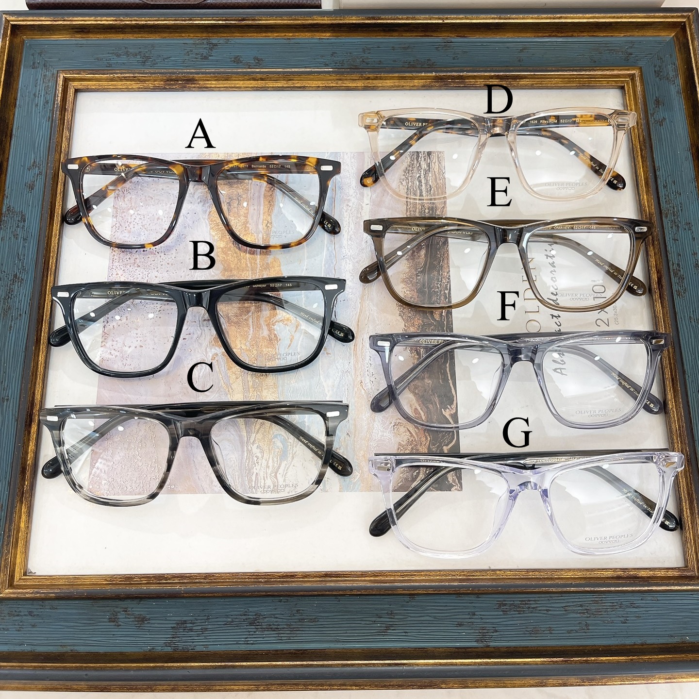 올리버 피플스 Oliver Peoples OV5437 52口17-145