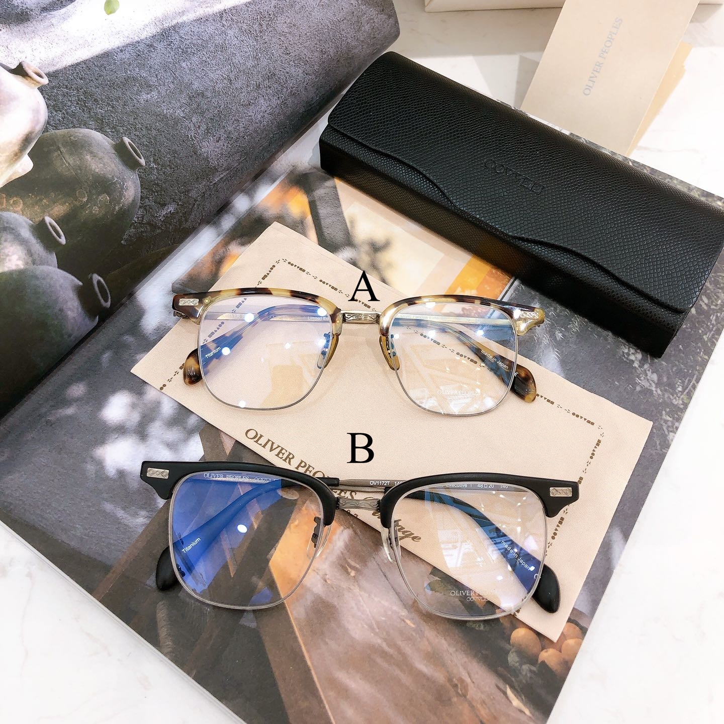 올리버 피플스 Oliver Peoples OV1172T 48口20-140