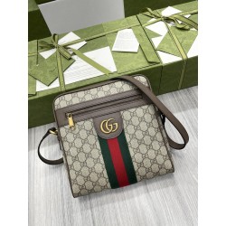 구찌 Gucci 547926 오피디아 GG 스몰 메신저백 베이지 에보니 23CM