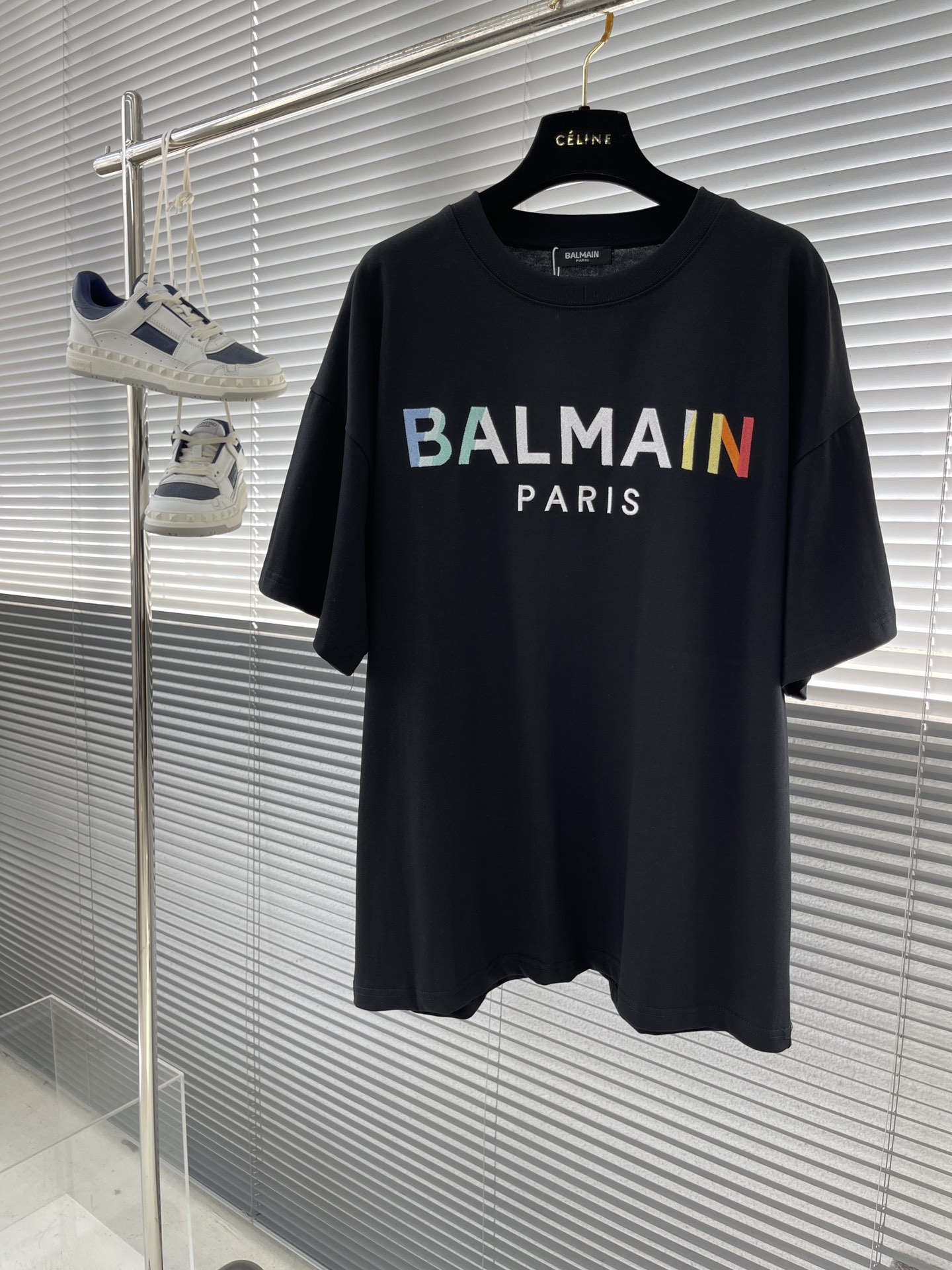 발망 Balmain 반팔 티셔츠