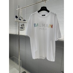 발망 Balmain 반팔 티셔츠