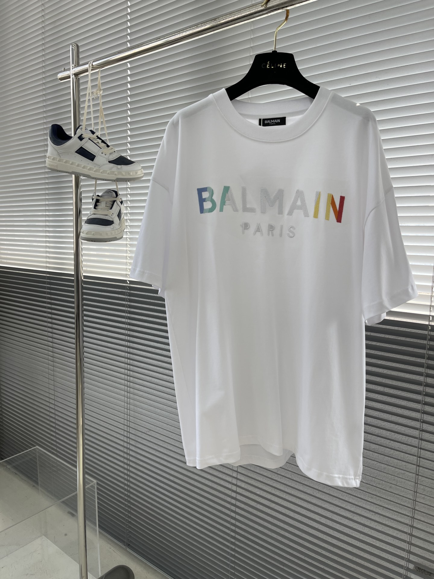 발망 Balmain 반팔 티셔츠