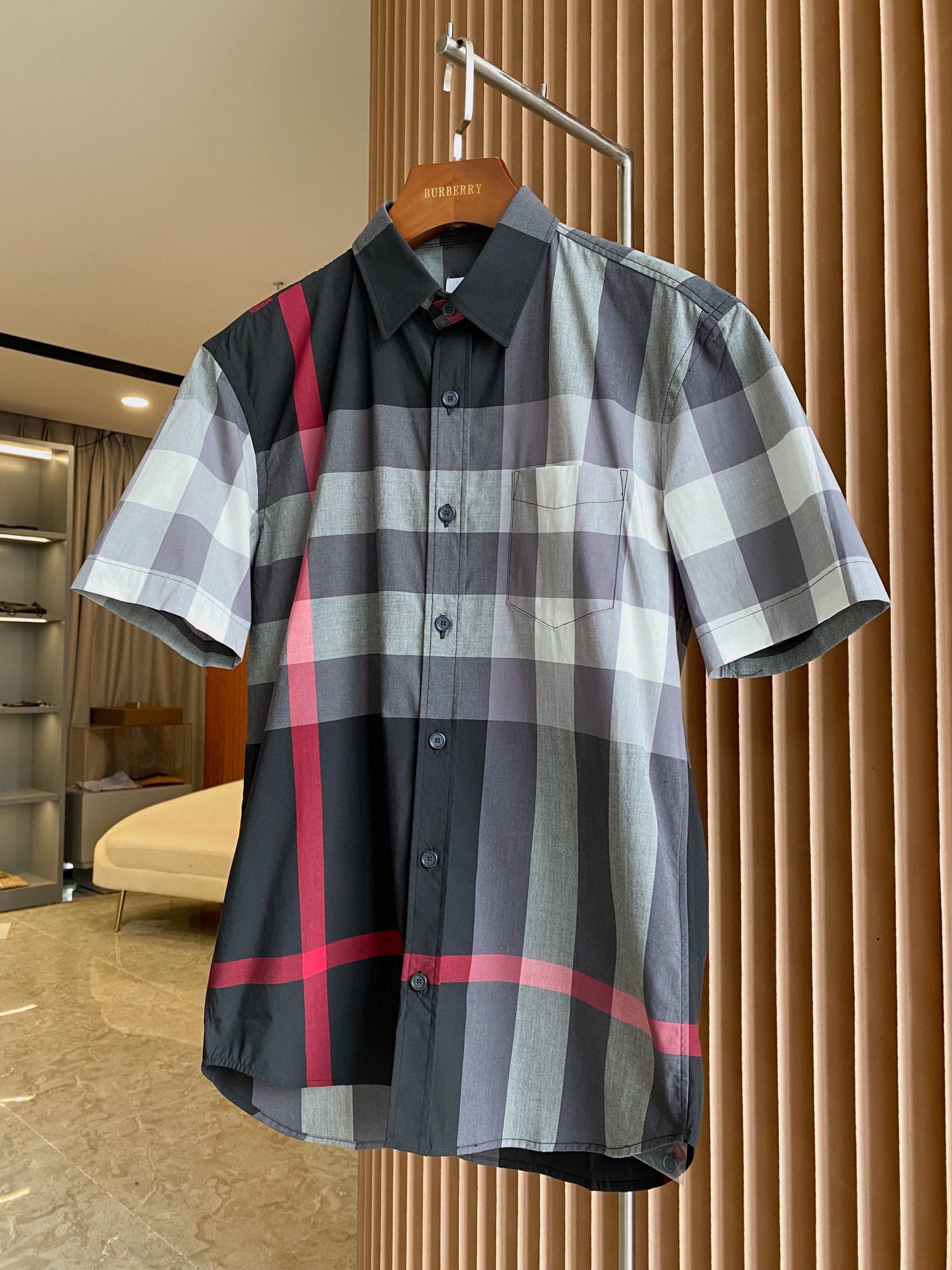 버버리 Burberry 반팔 셔츠