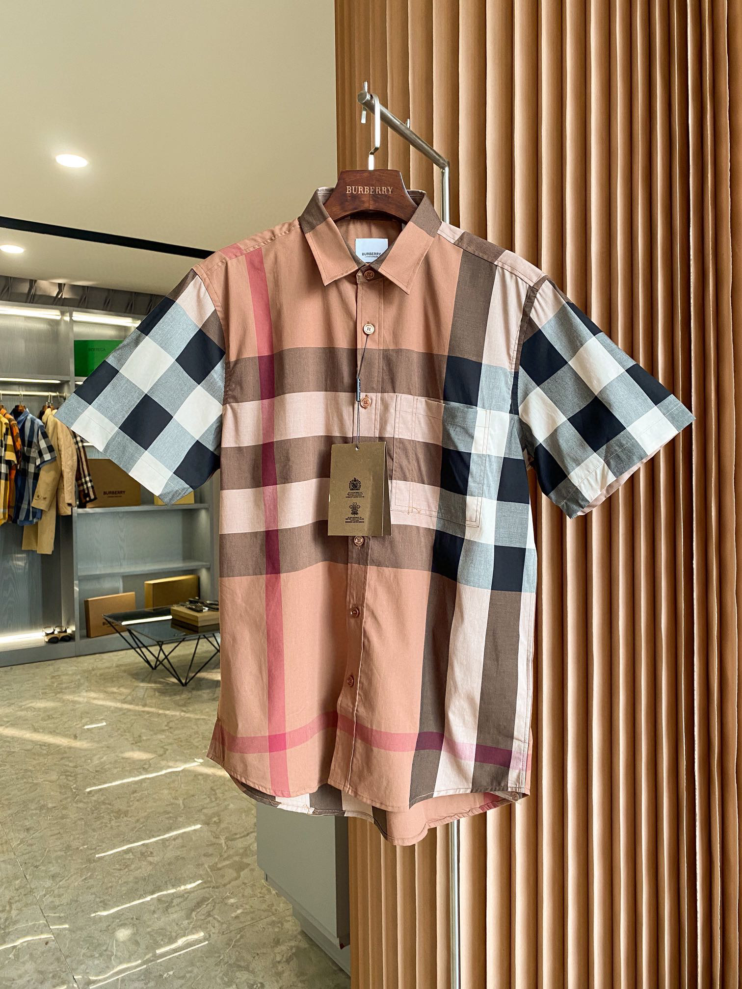 버버리 Burberry 반팔 셔츠
