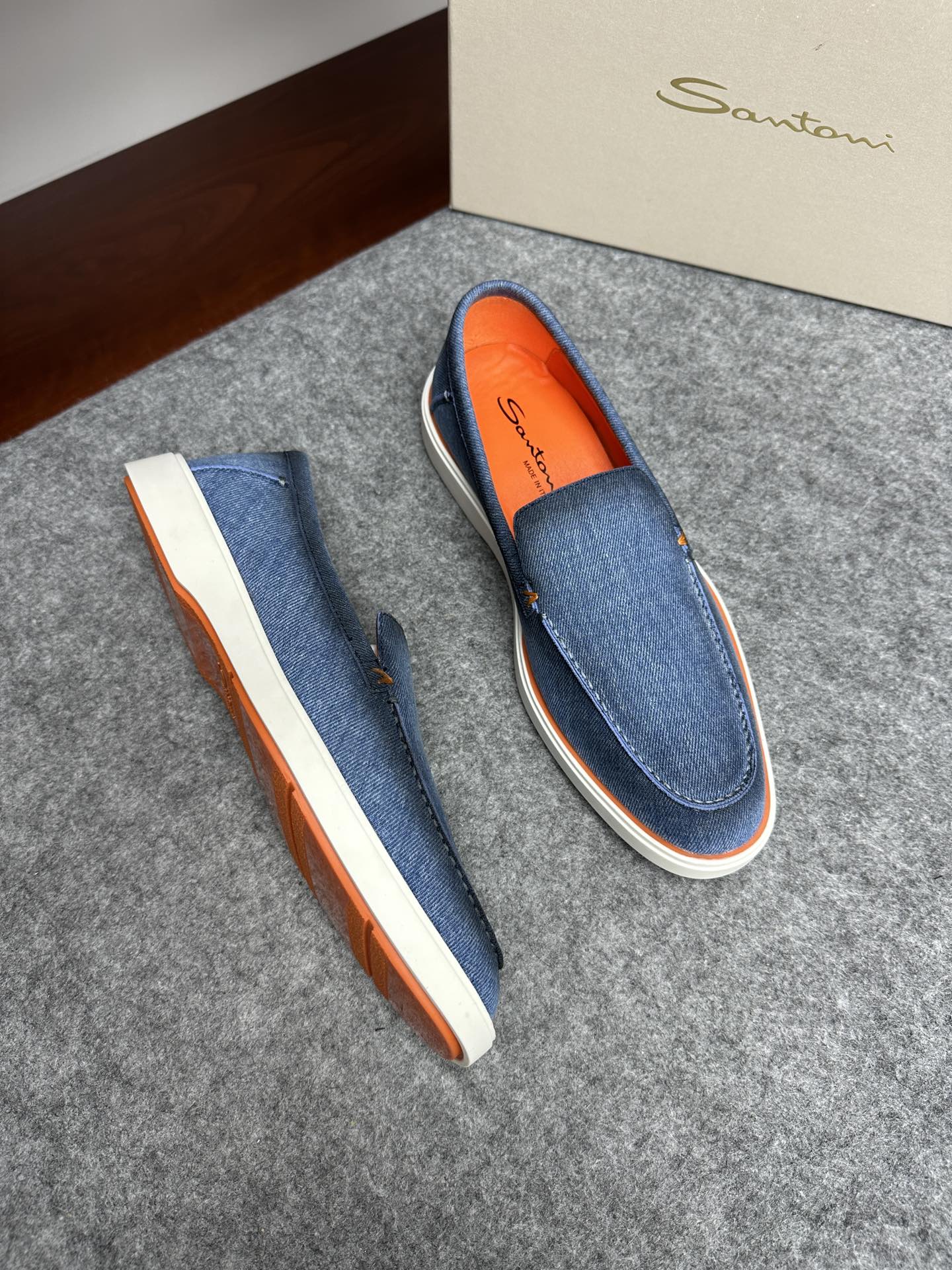 세인트토니 santoni 로퍼