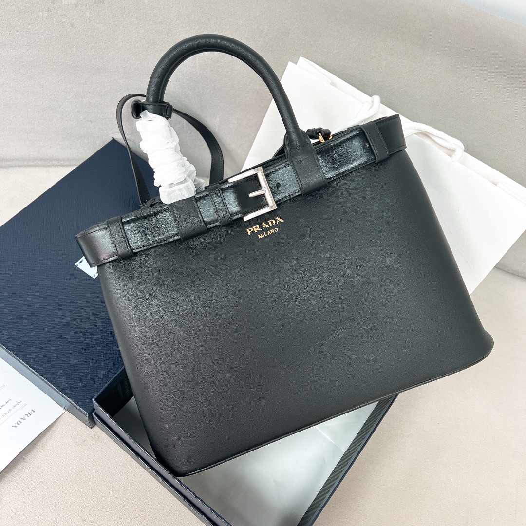 프라다 Prada 1BA417 탑 핸들백 35CM