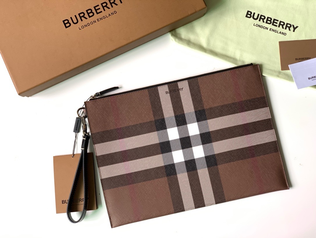 버버리 Burberry 80366731 Vintage 클러치 34CM
