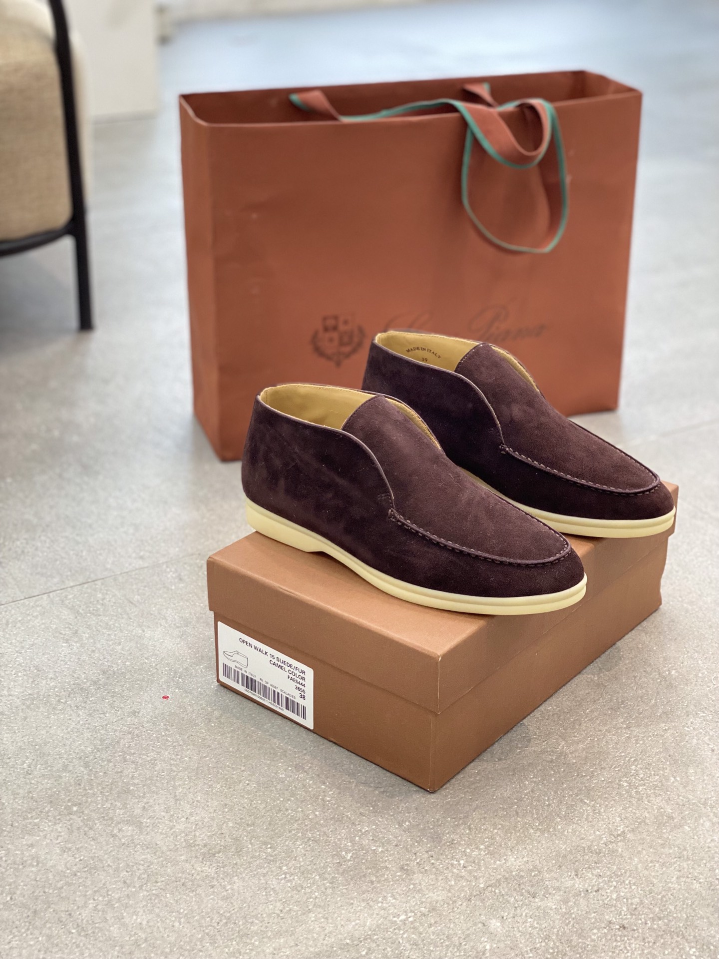 로로피아나 Loro Piana 앵클 부츠