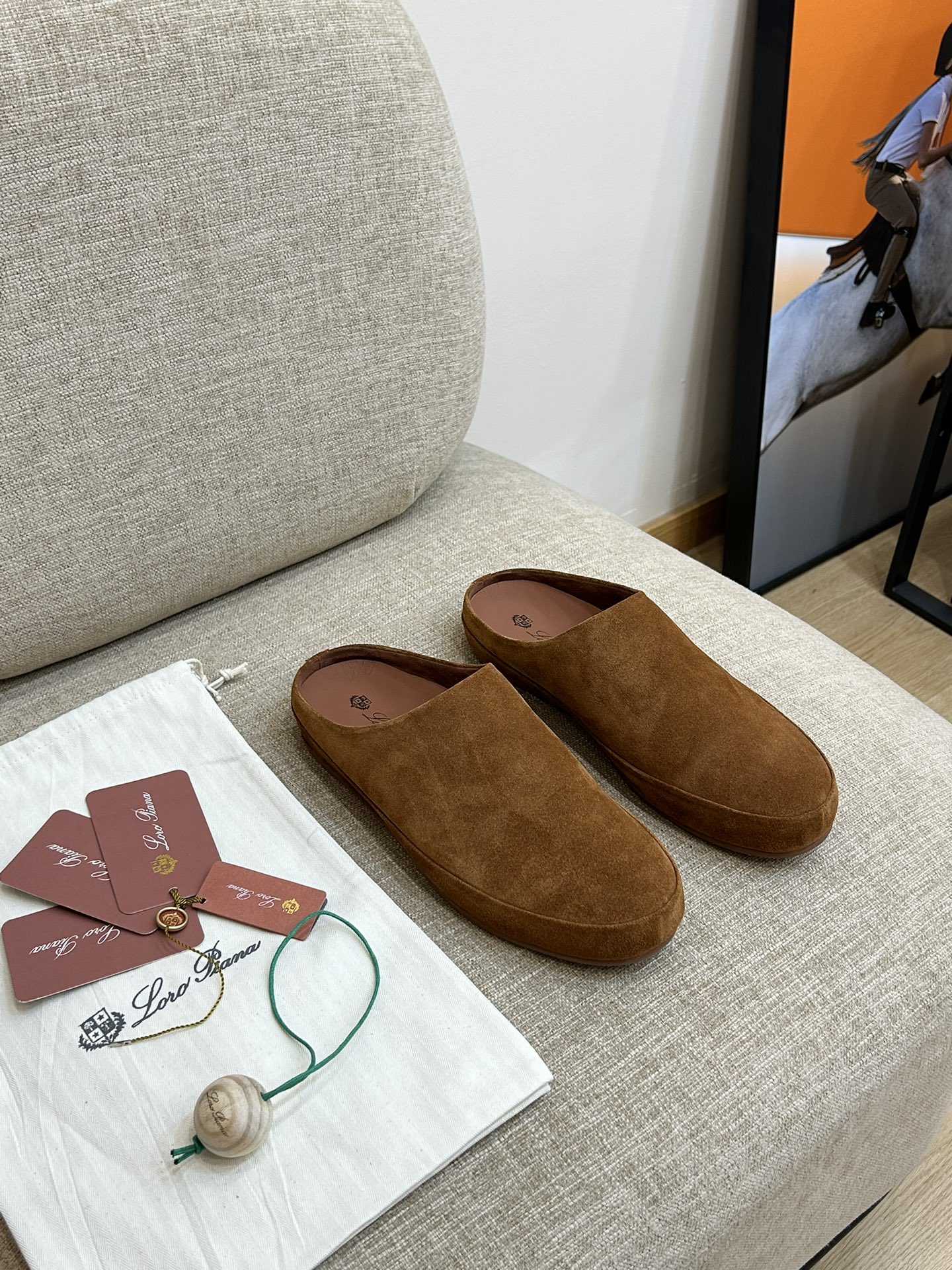 로로피아나 Loro Piana 슬리퍼