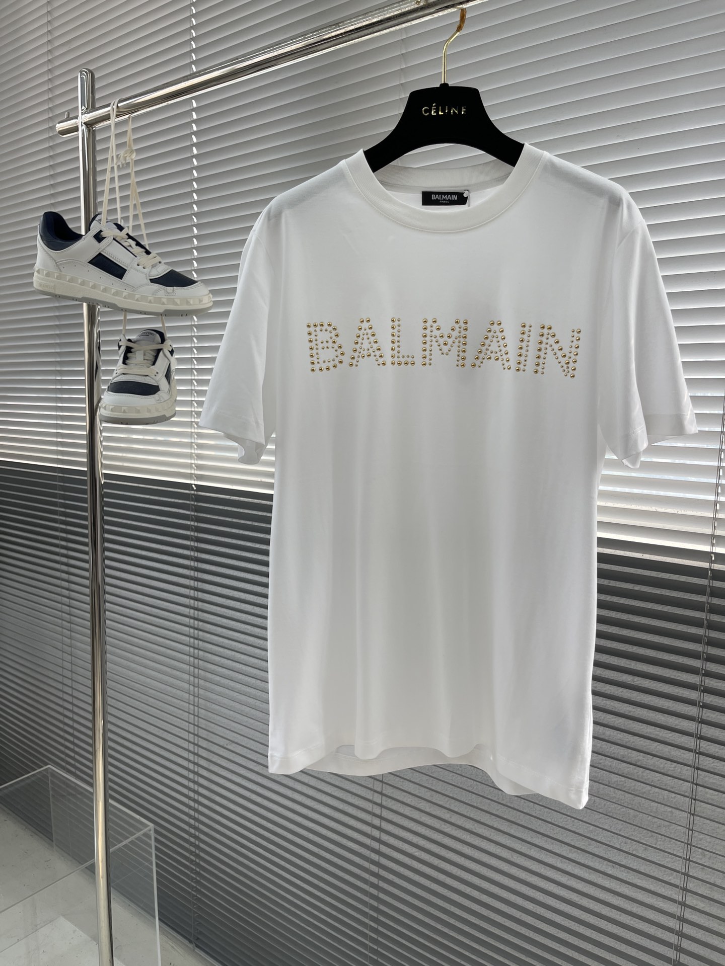 발망 Balmain 반팔 티셔츠