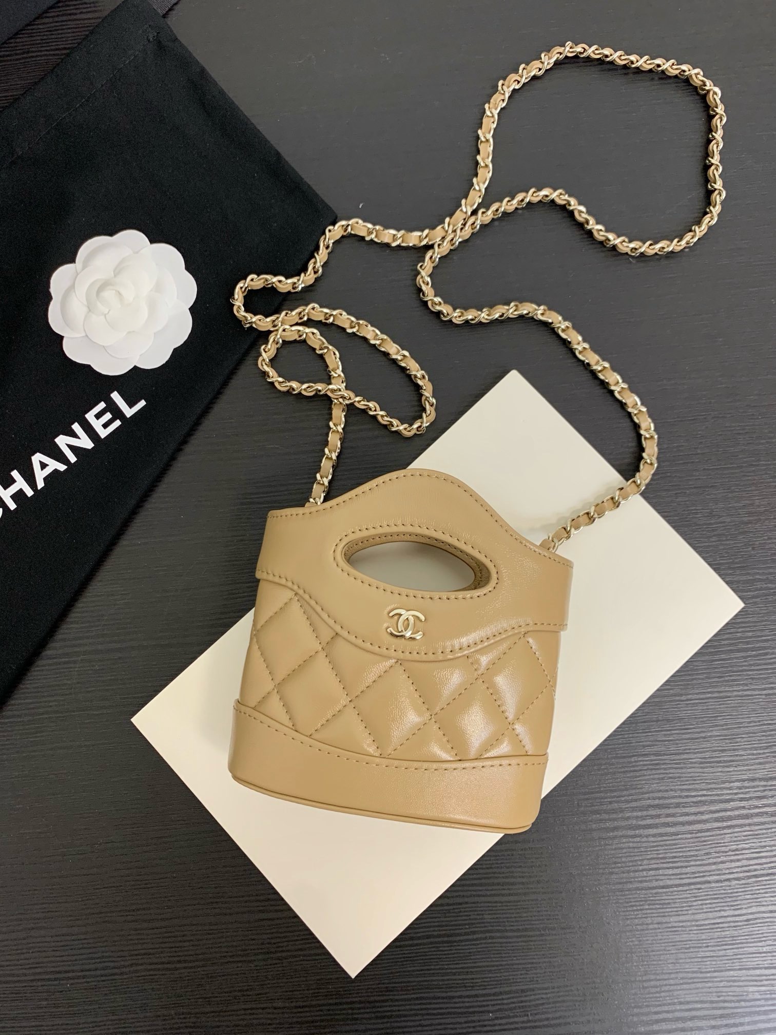 샤넬 CHANEL AP3924 24S bonaudo 체인 달린 미니백 13.5CM