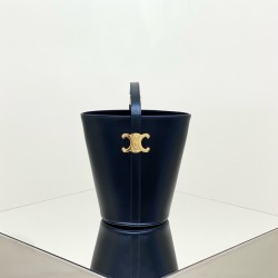 셀린느 Celine 199913 Bucket Triomphe 샤이니 카프스킨 버킷백 트리옹프 25CM