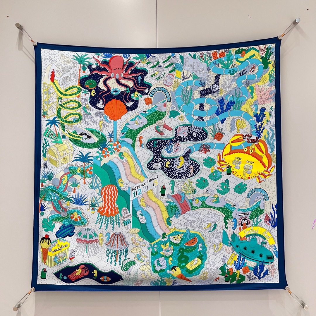 에르메스 Hermes 스카프 90×90CM