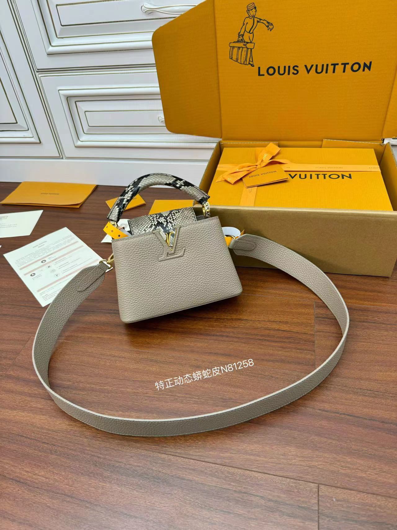 루이비통 Louis Vuitton 81258 탑 핸들백 21CM