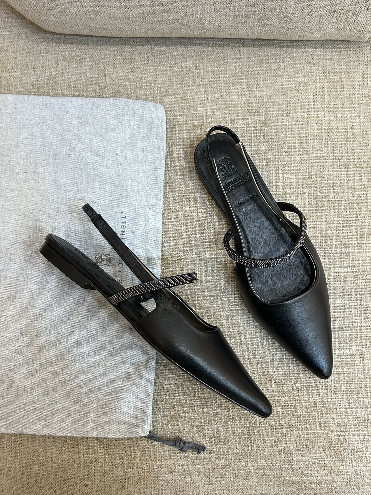 브루넬로 쿠치넬리 Brunello Cucineli 슬리퍼