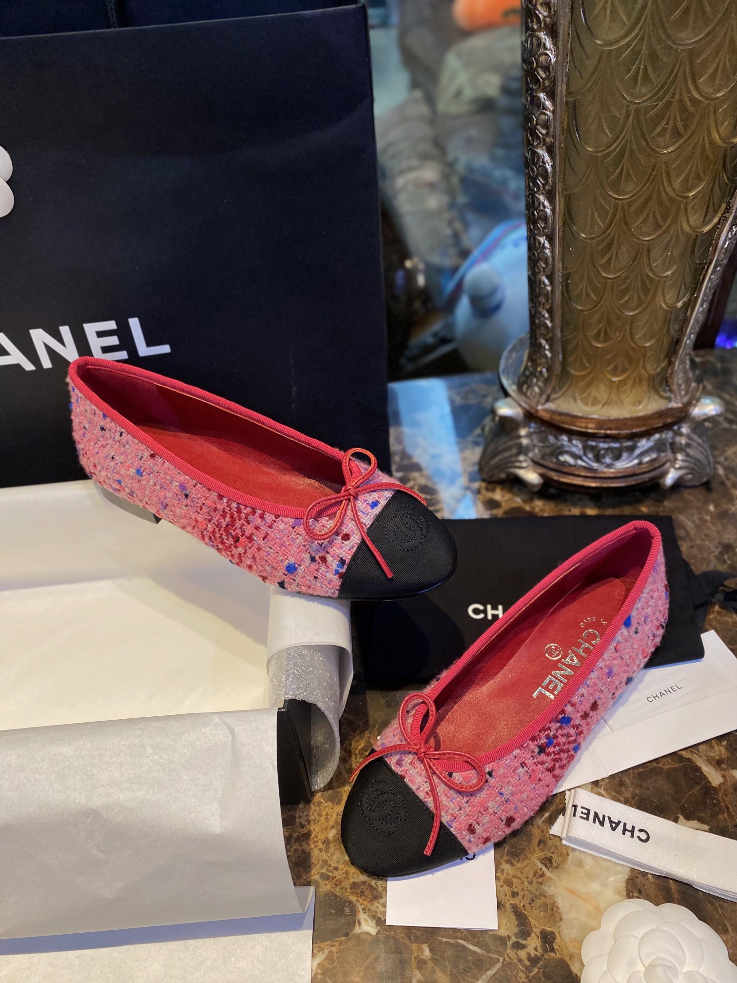 샤넬 CHANEL 발레 슈즈