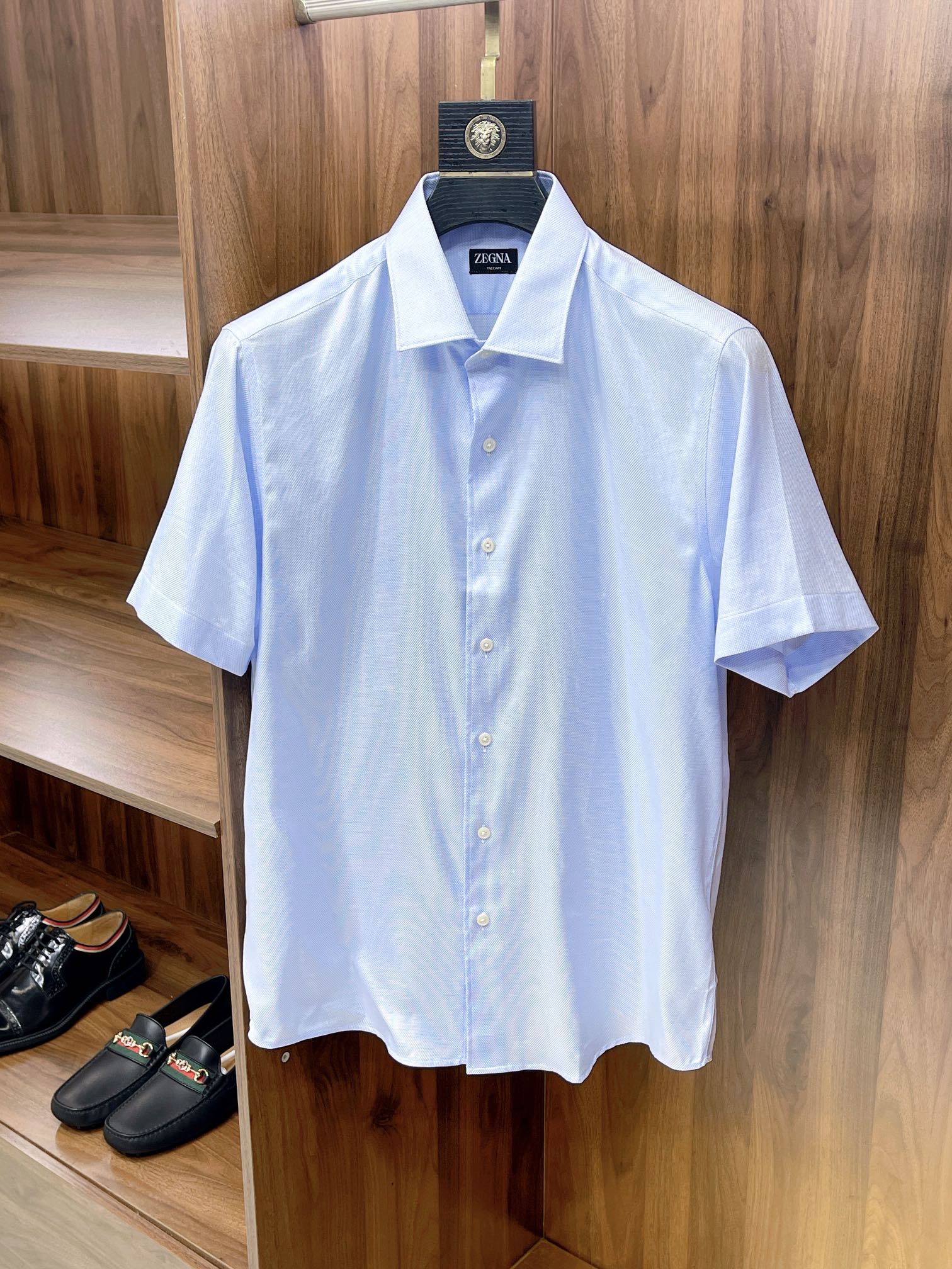 제냐 Ermenegildo Zegna 반팔 셔츠