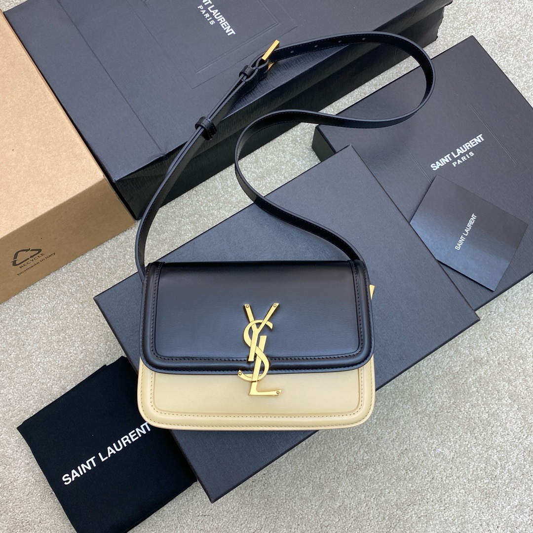 생로랑 Saint laurent/YSL 634306  Solferino 솔페리노 스몰 박스 생로랑 레더 콰이어트 19CM