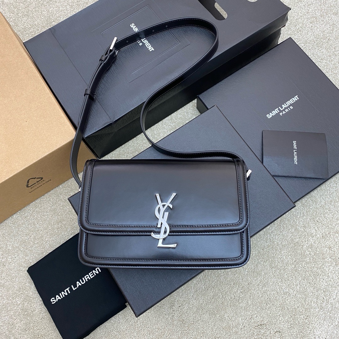 생로랑 Saint laurent/YSL 634305 Solferino 솔페리노 박스 생로랑 레더 미디움 사첼 23CM