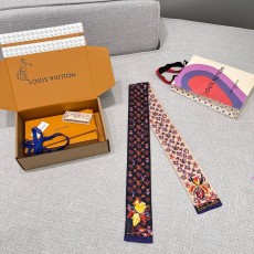 루이비통 Louis Vuitton 실크 트윌리 스카프 120×8CM