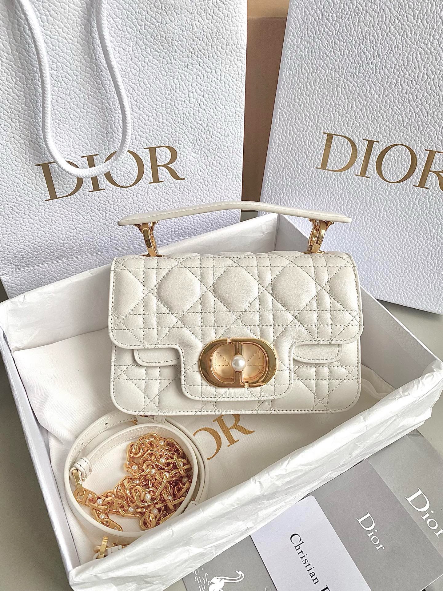 디올 Dior 6551 Jolie Bag 미니 크로스 백 19CM