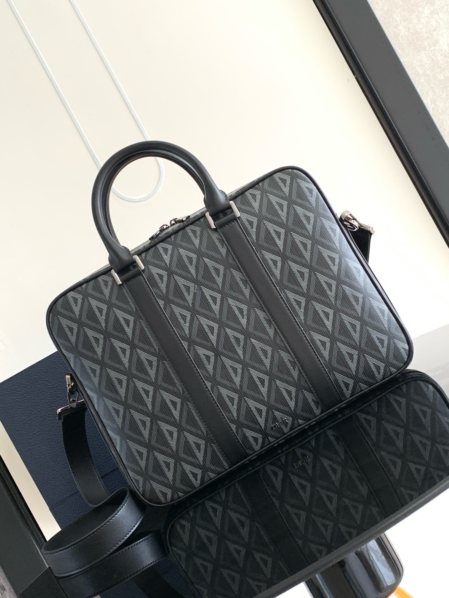 디올 Dior 1ESBR180CDP 서류가방 37CM