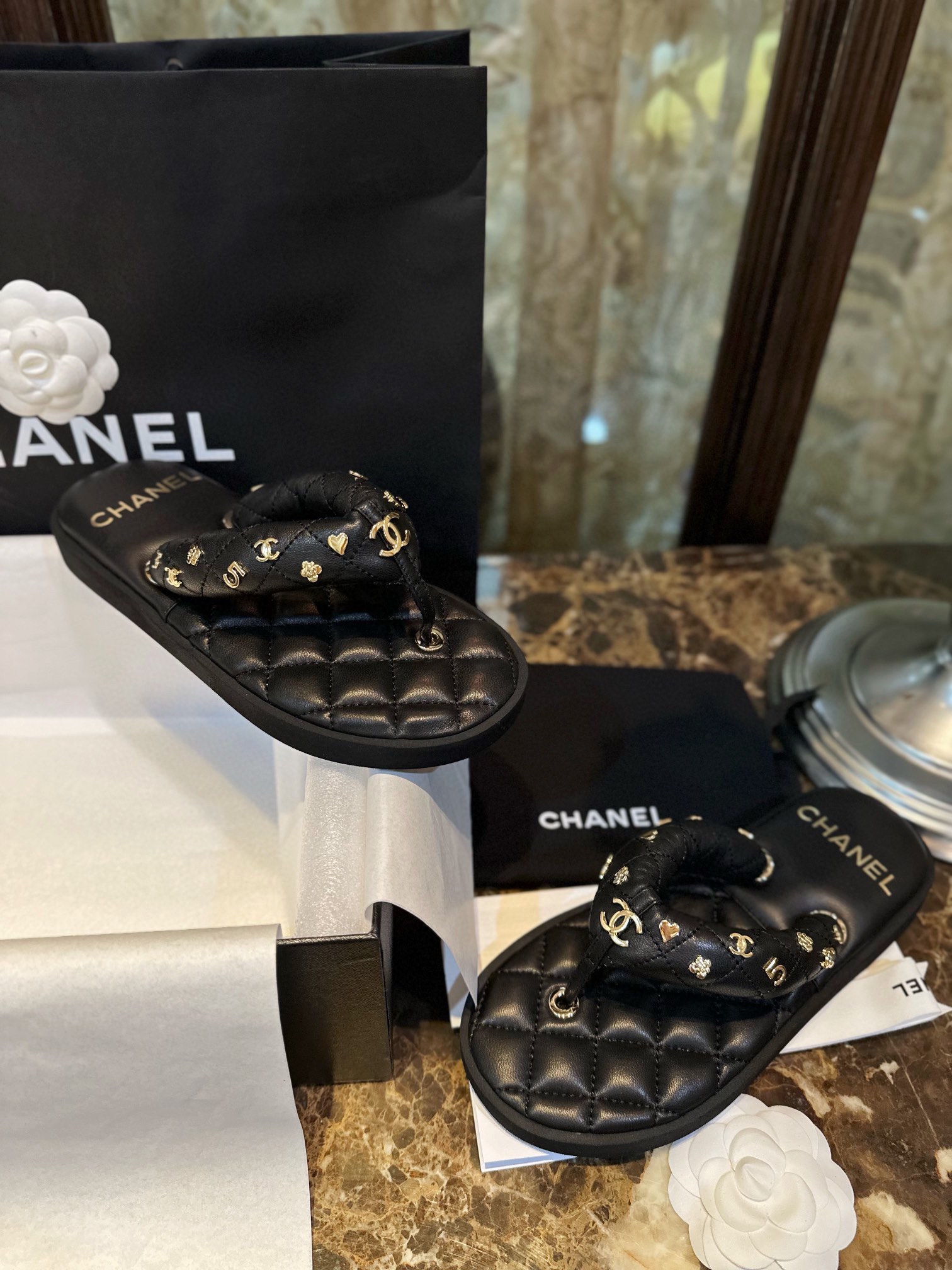 샤넬 CHANEL 슬리퍼