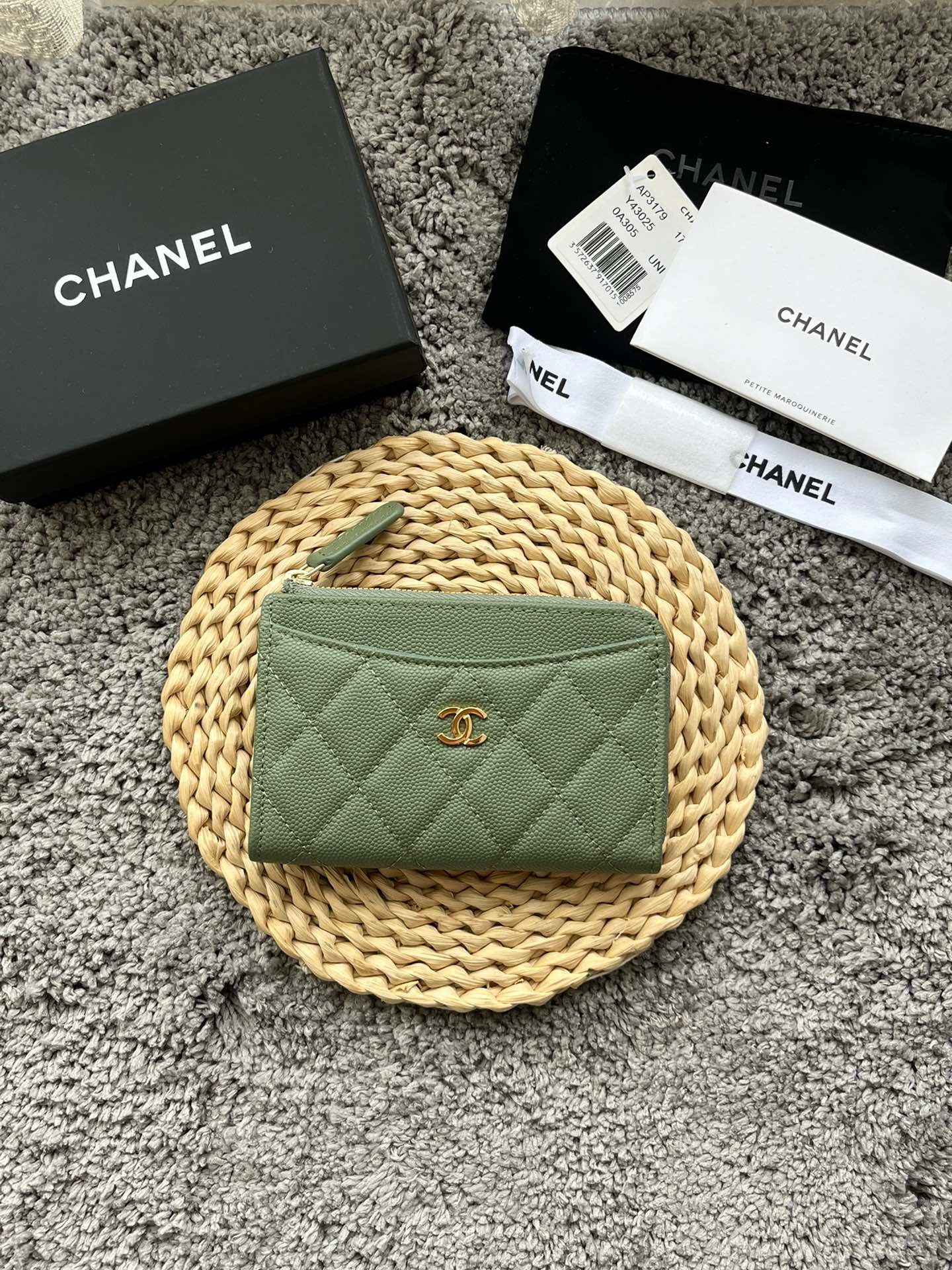 샤넬 CHANEL AP3179 카드 케이스 13.5CM