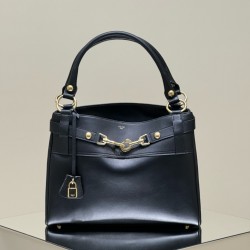 셀린느 Celine 113343 미디움 애나벨 백 서플 카프스킨 블랙 36.5CM